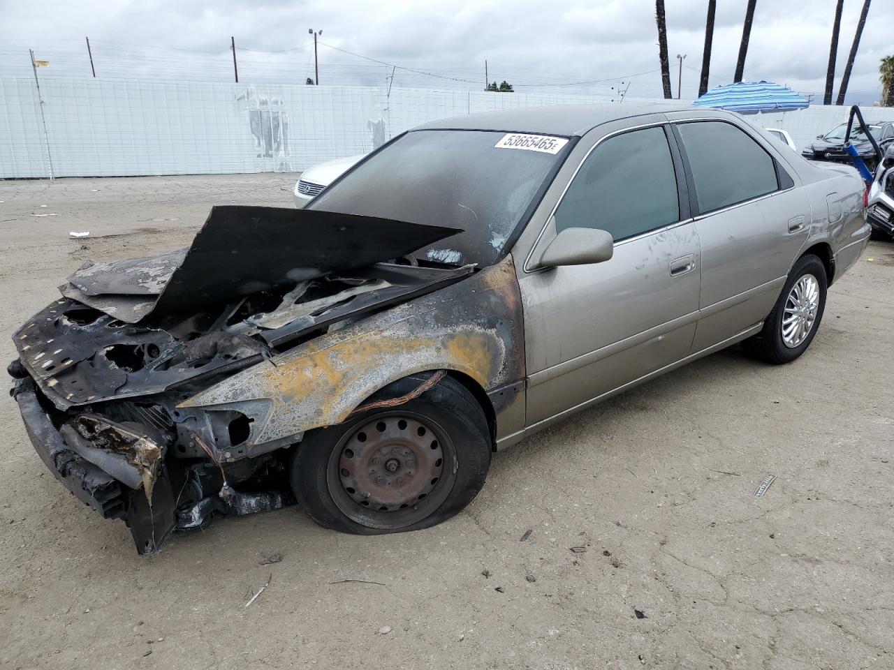 2001 Toyota Camry Ce for Sale in Van Nuys, CA - Burn - Engine