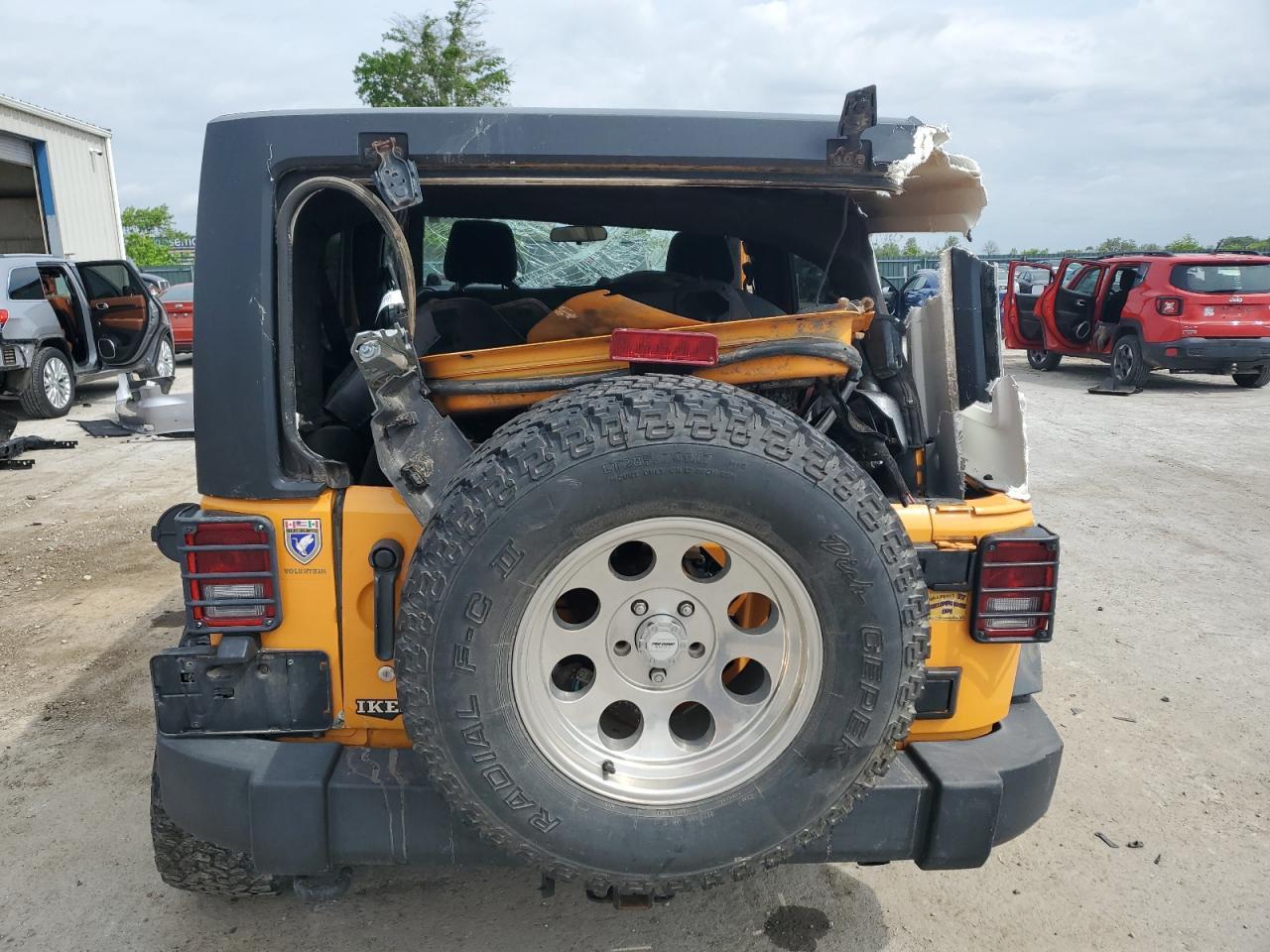 2012 Jeep Wrangler Unlimited Sport VIN: 1C4BJWDG7CL179608 Lot: 55136025