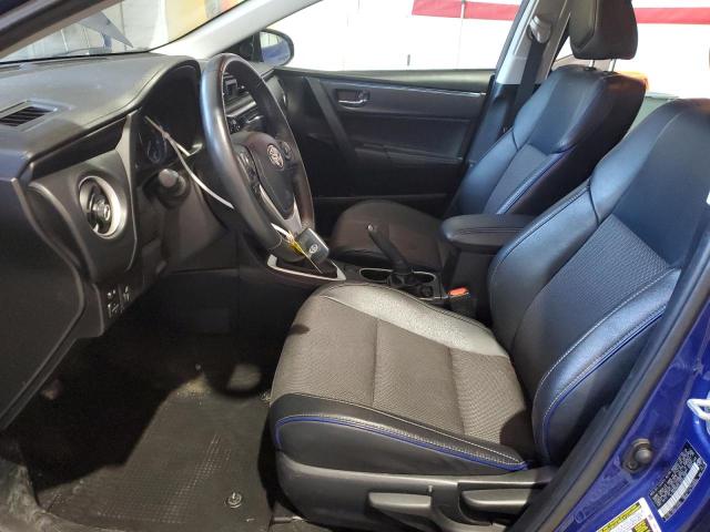  TOYOTA COROLLA 2018 Blue