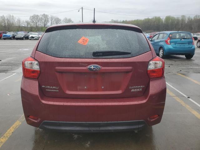  SUBARU IMPREZA 2014 Burgundy
