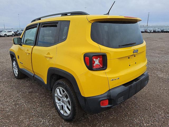  JEEP RENEGADE 2016 Yellow