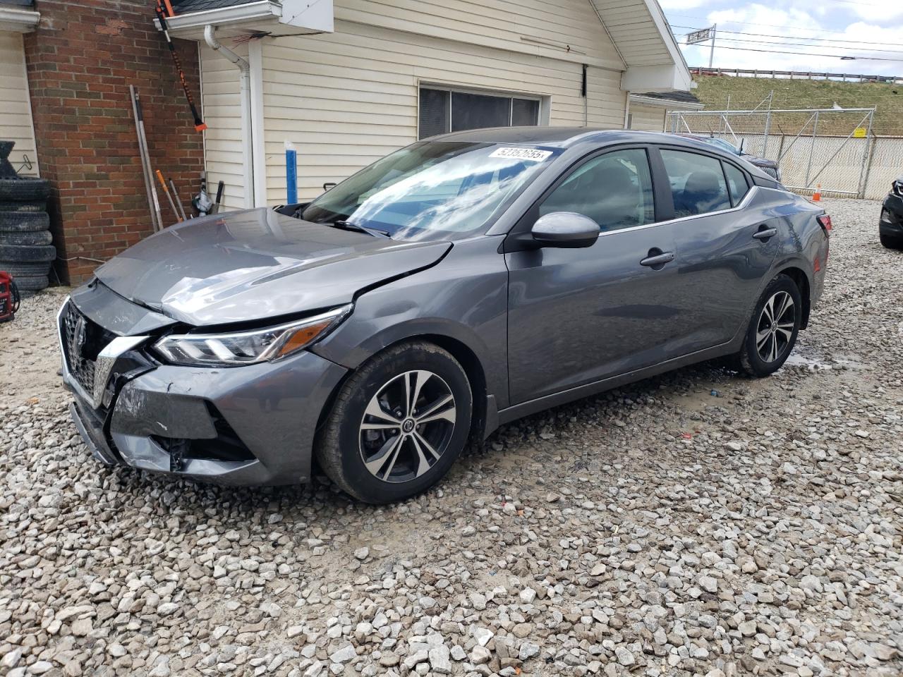 2022 Nissan Sentra Sv for Sale in Northfield, OH - Front End