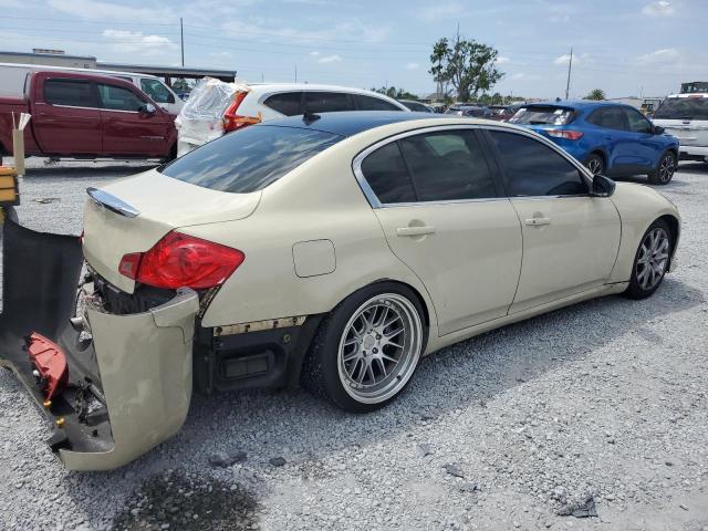  INFINITI G37 2013 Кремовий
