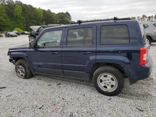  JEEP PATRIOT 2015 Granatowy