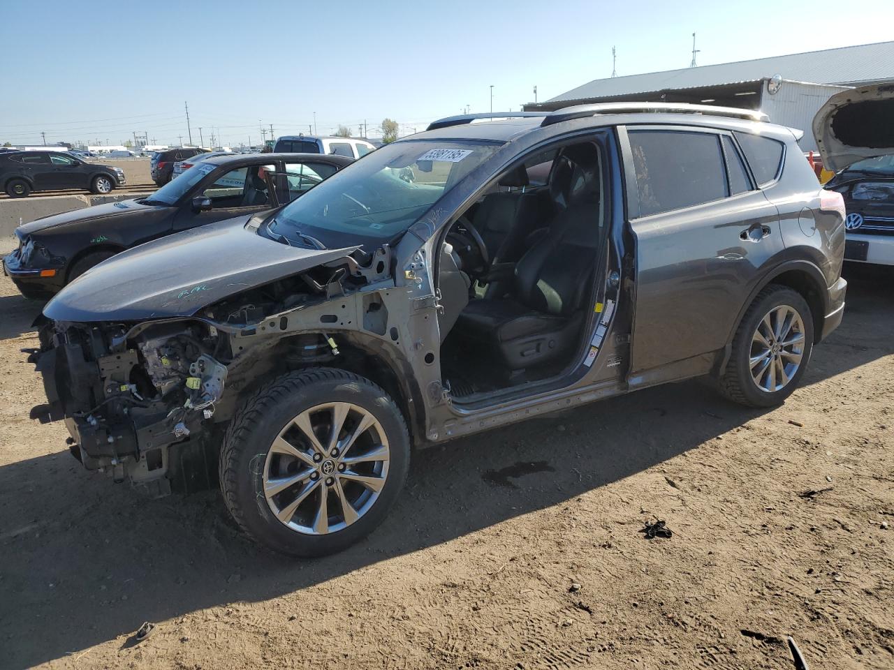 2017 Toyota Rav4 Hv Limited VIN: JTMDJREV6HD084613 Lot: 53981195