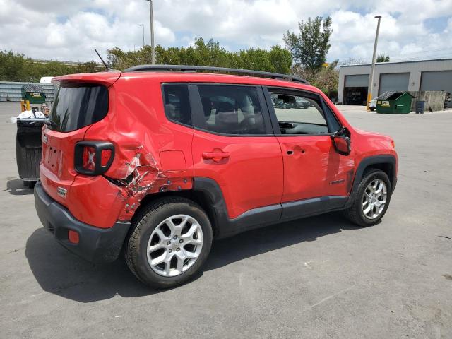  JEEP RENEGADE 2017 Czerwony