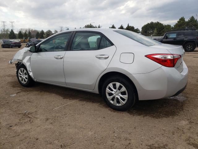  TOYOTA COROLLA 2015 Серебристый