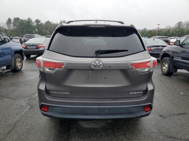 Parquets TOYOTA HIGHLANDER 2014 Szary