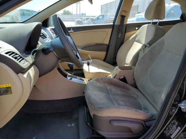 Sedans HYUNDAI ACCENT 2013 Black