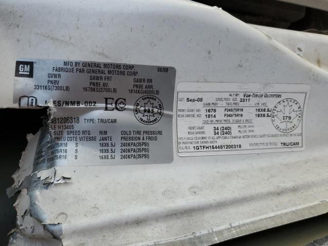2008 GMC SAVANA G1500