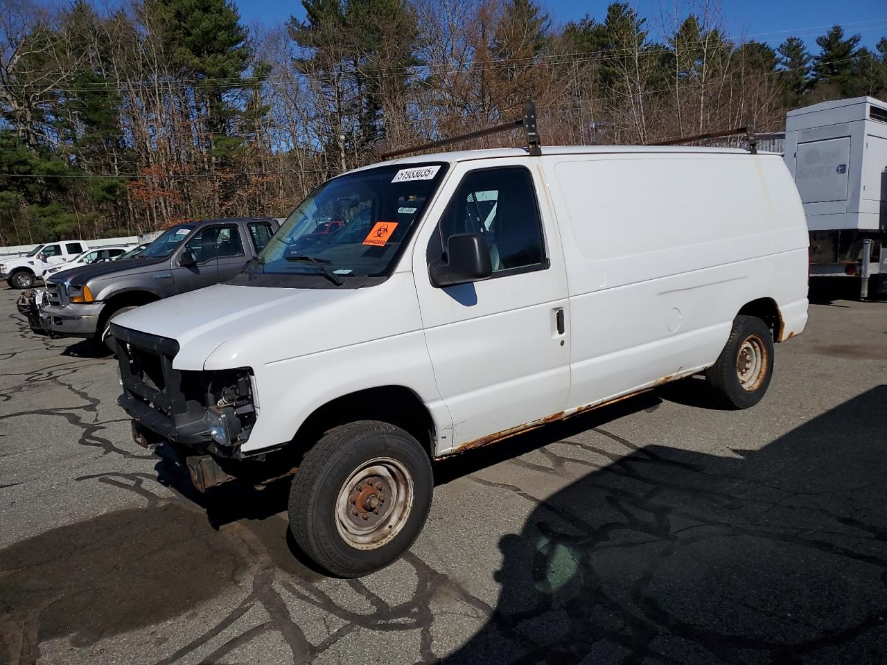 2009 Ford Econoline E150 Van за продажба в Exeter, RI - Front End