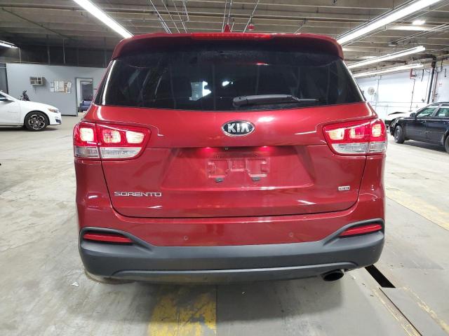  KIA SORENTO 2017 Czerwony