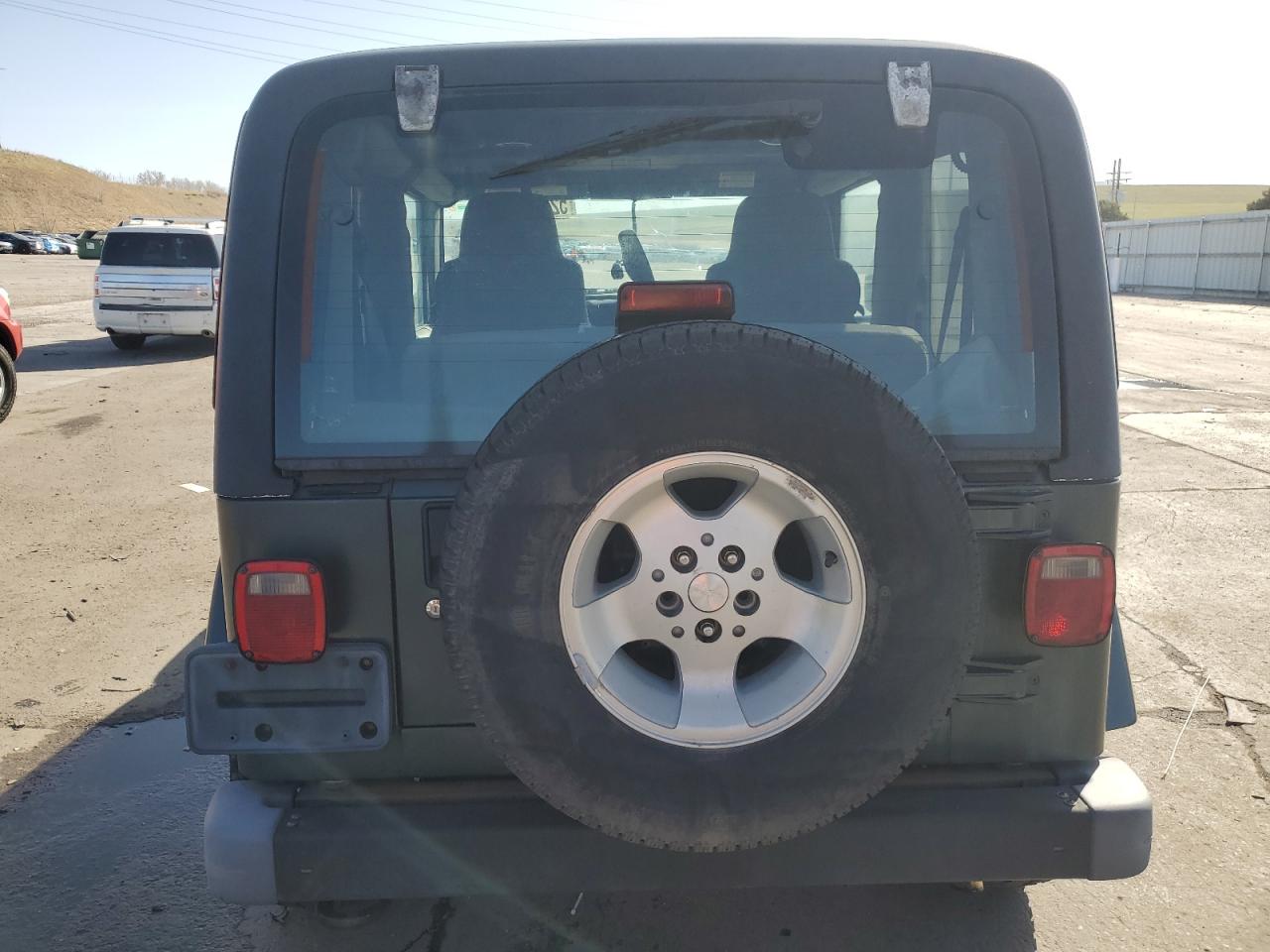 2003 Jeep Wrangler / Tj Sahara VIN: 1J4FA59SX3P302622 Lot: 52756105