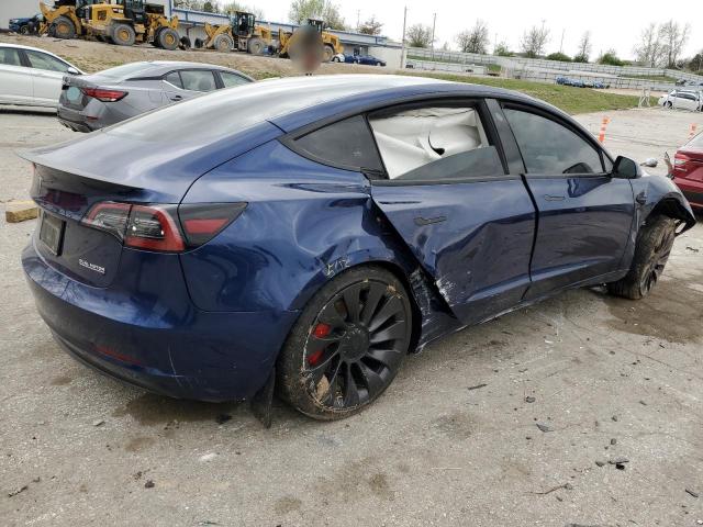  TESLA MODEL 3 2023 Blue