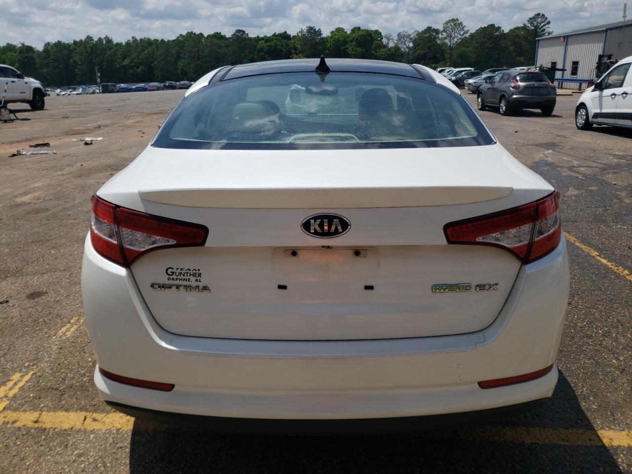2013 Kia Optima Hybrid VIN: KNAGM4AD0D5038474 Lot: 55211275