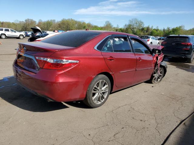  TOYOTA CAMRY 2017 Burgundy
