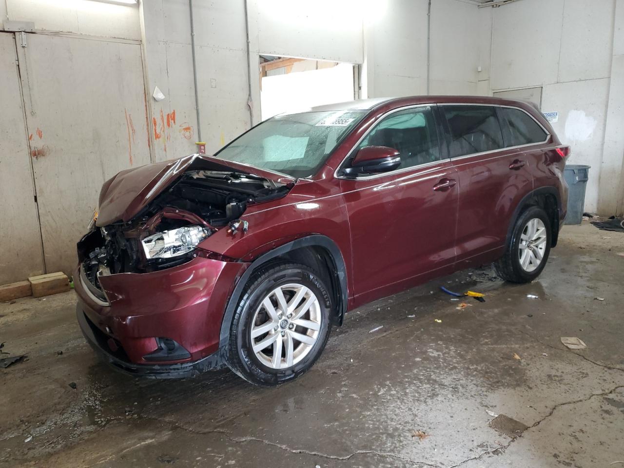 2016 Toyota Highlander Le de vânzare în Madisonville, TN - Front End