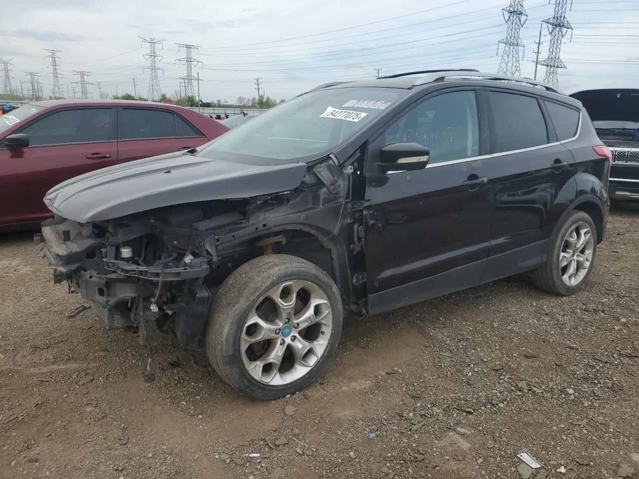 2013 Ford Escape Titanium იყიდება Elgin-ში, IL - Front End