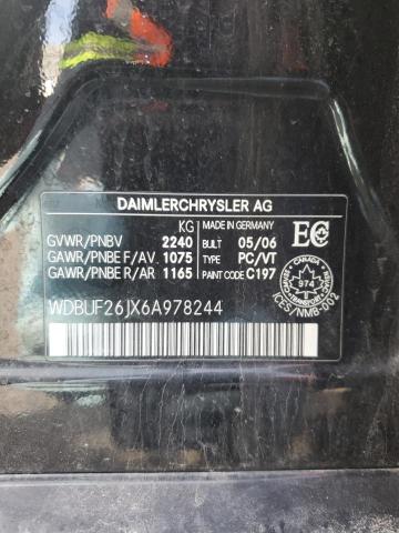 2006 MERCEDES-BENZ E 320 CDI