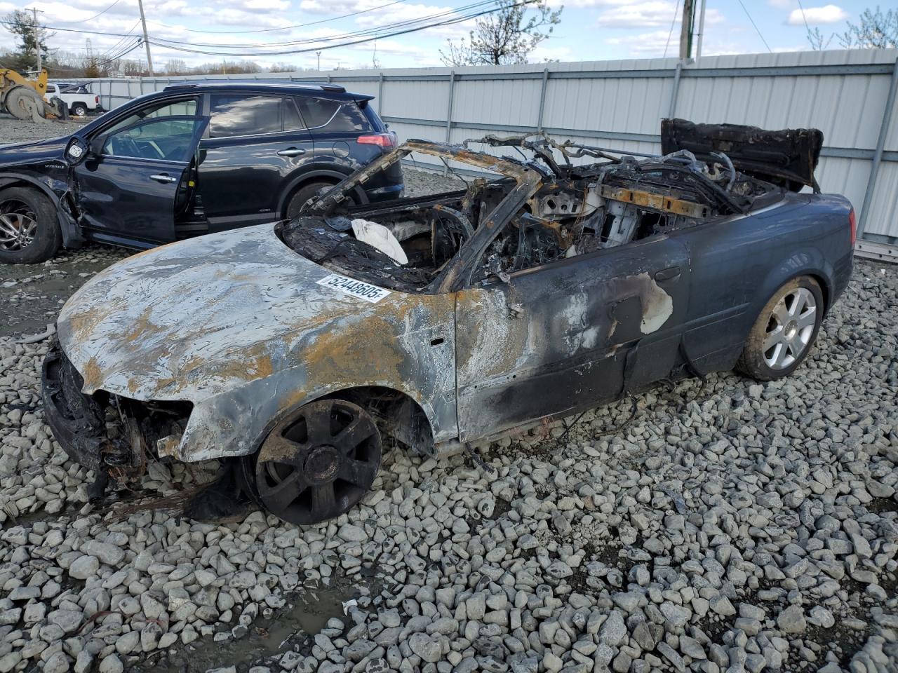 2006 Audi A4 1.8 Cabriolet zu verkaufen in Windsor, NJ - Burn - Engine