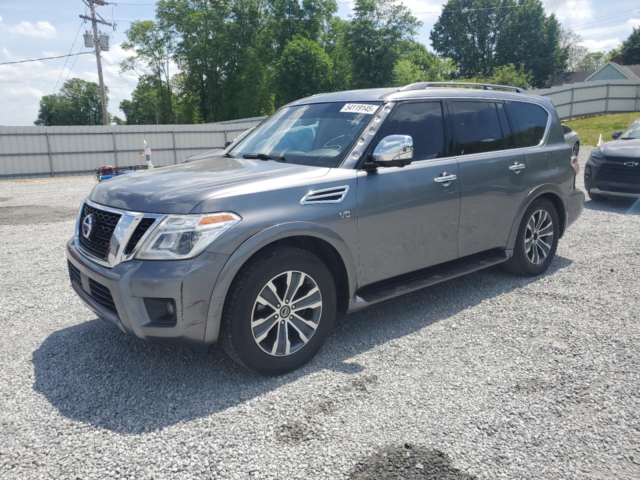 2019 Nissan Armada Sv للبيع في Gastonia، NC - Rear End