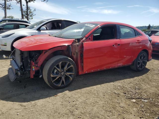  HONDA CIVIC 2019 Красный