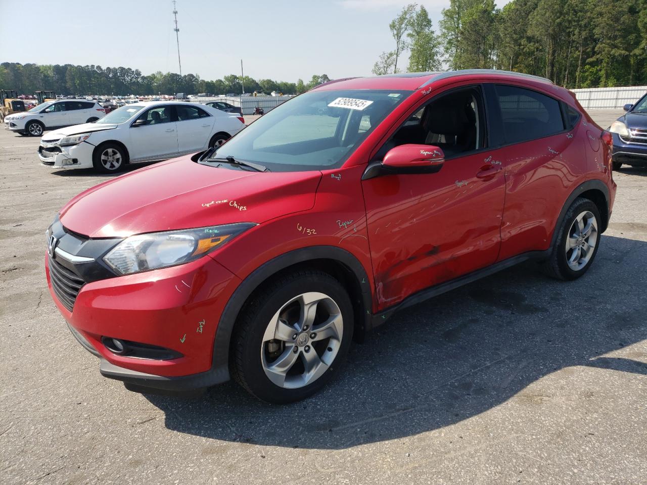 2017 Honda Hr-V Exl იყიდება Dunn-ში, NC - Side