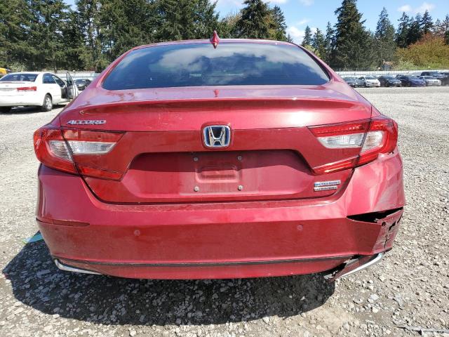  HONDA ACCORD 2022 Червоний