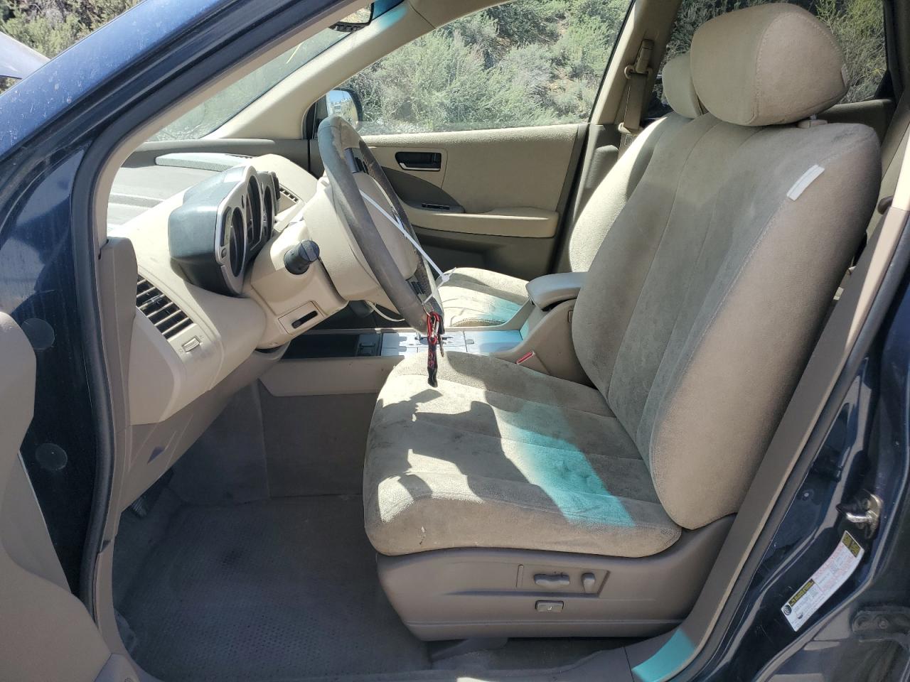 2004 Nissan Murano Sl VIN: JN8AZ08W44W343162 Lot: 53915615