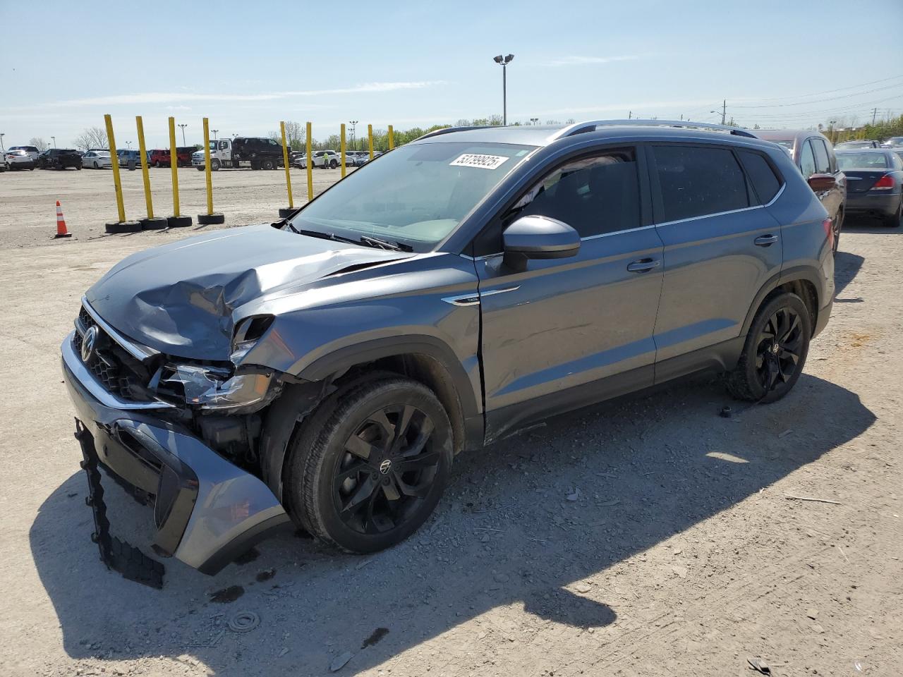 2022 Volkswagen Taos Se Iq Drive en Venta en Indianapolis, IN - Front End