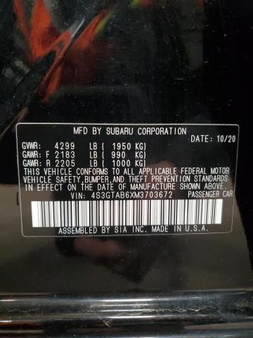 2021 SUBARU IMPREZA   