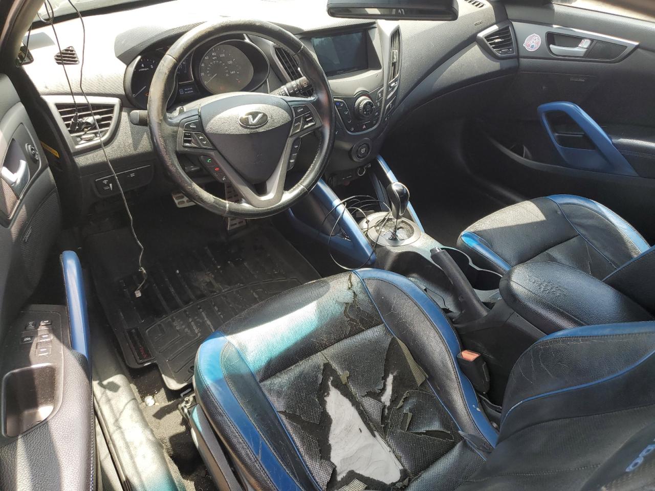 2014 Hyundai Veloster Turbo VIN: KMHTC6AE2EU210645 Lot: 55071505