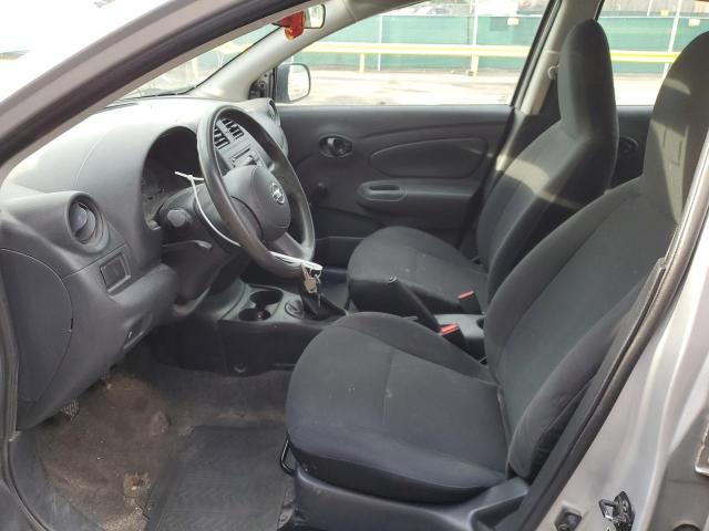  NISSAN VERSA 2014 Сріблястий