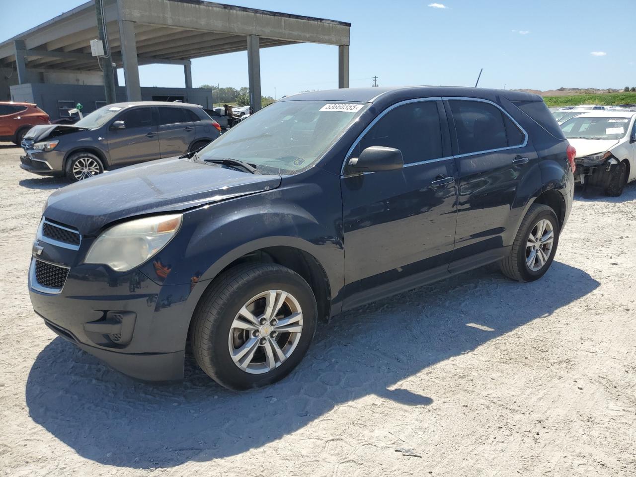 2015 Chevrolet Equinox Ls იყიდება West Palm Beach-ში, FL - Rear End