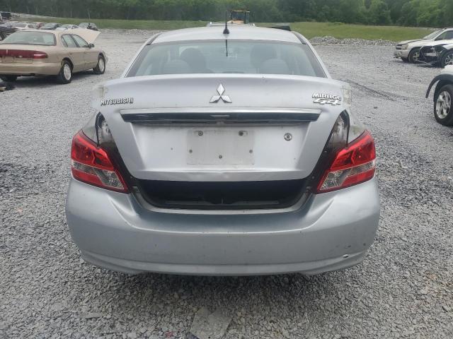  MITSUBISHI MIRAGE 2017 Silver