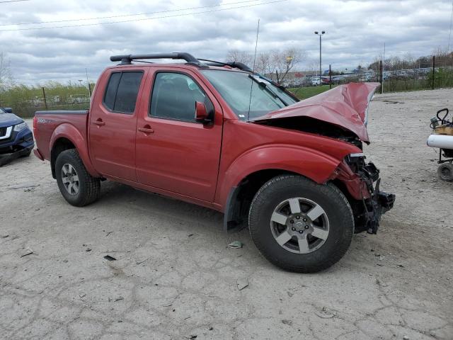  NISSAN FRONTIER 2012 Червоний