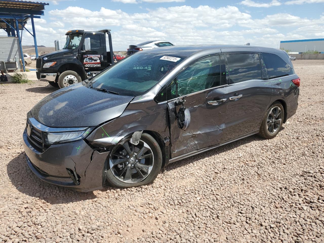 2023 Honda Odyssey Elite на продаже в Phoenix, AZ - Side
