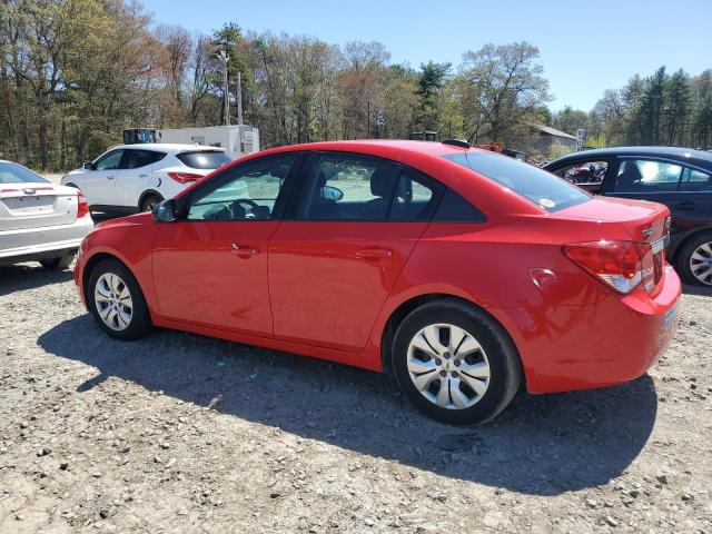  CHEVROLET CRUZE 2015 Czerwony