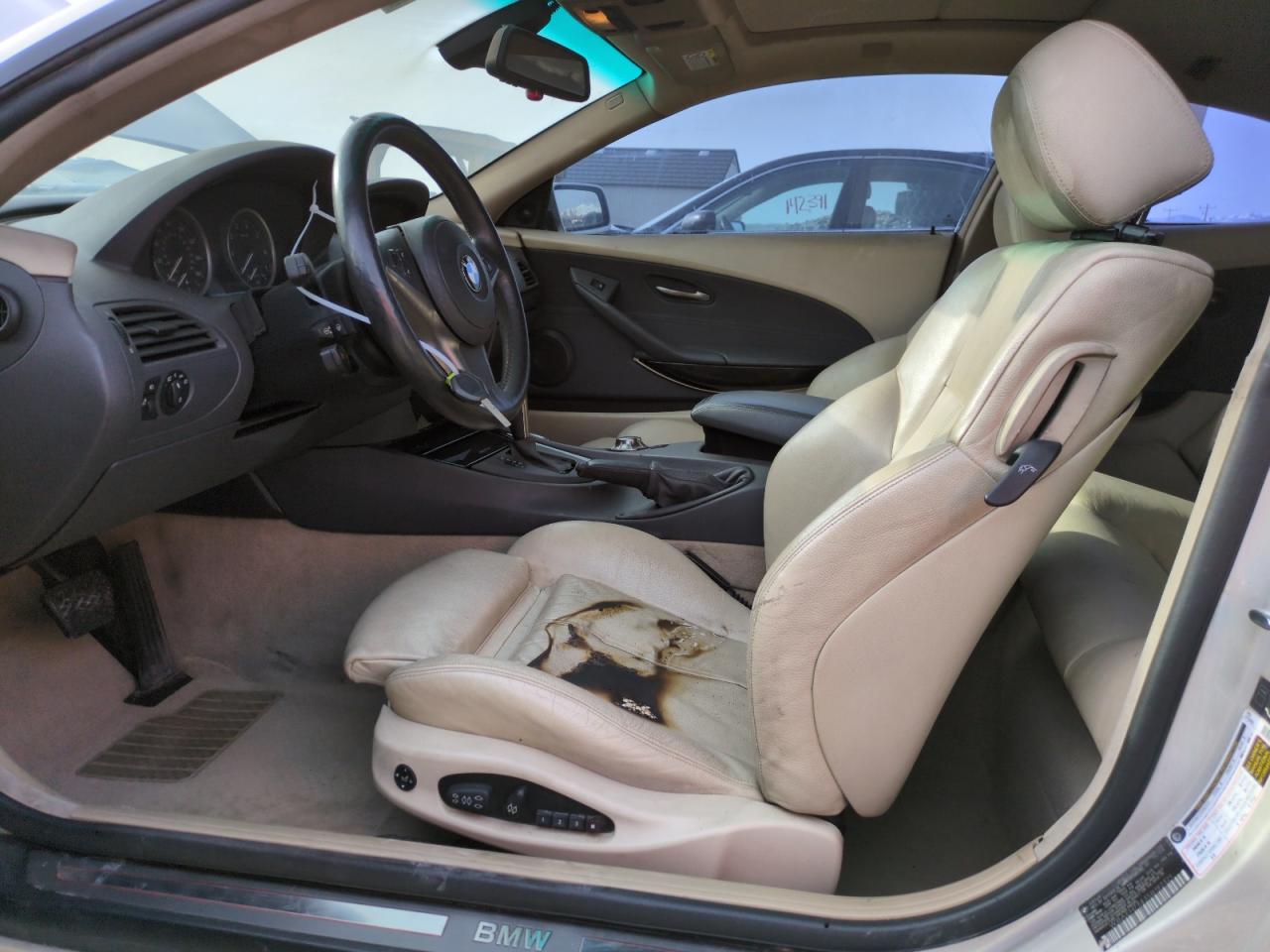 2005 BMW 645 Ci Automatic VIN: WBAEH73435B192321 Lot: 92029025