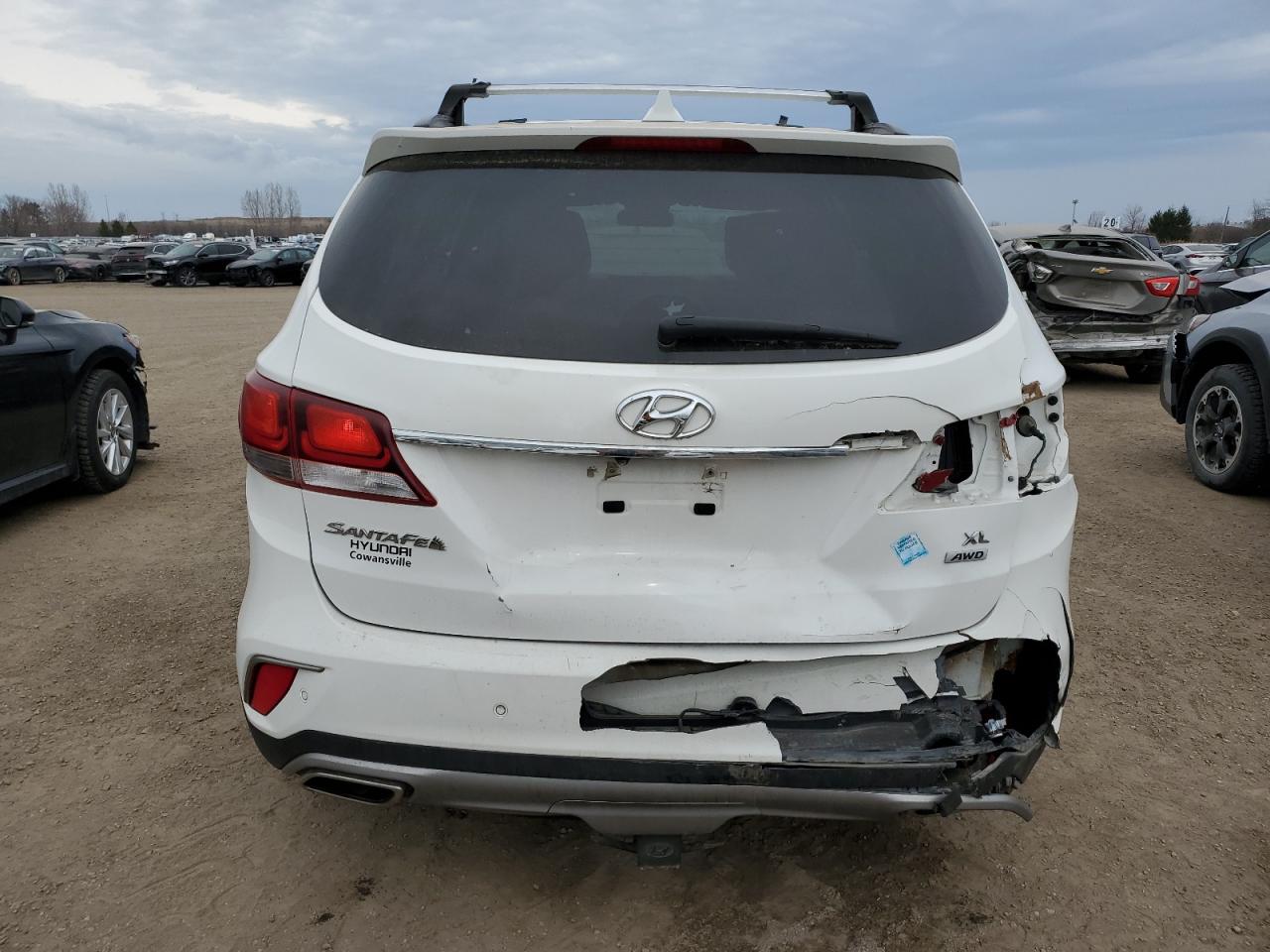 2017 Hyundai Santa Fe Se VIN: KM8SNDHF4HU240453 Lot: 52185755