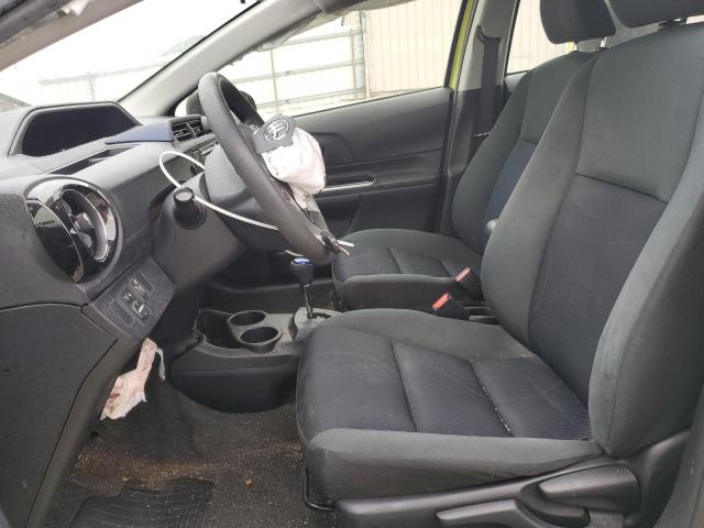 Hatchbacks TOYOTA PRIUS 2015 Zielony