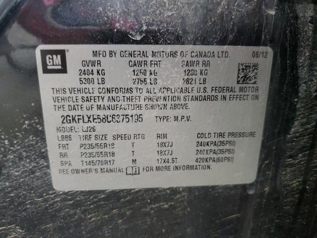 2012 GMC TERRAIN SLT