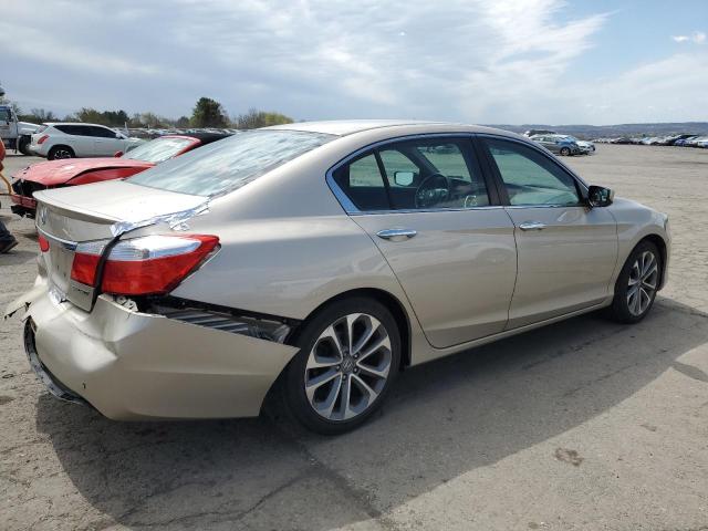  HONDA ACCORD 2015 Золотой