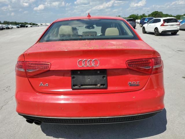  AUDI A4 2016 Red