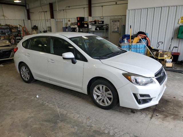  SUBARU IMPREZA 2015 White