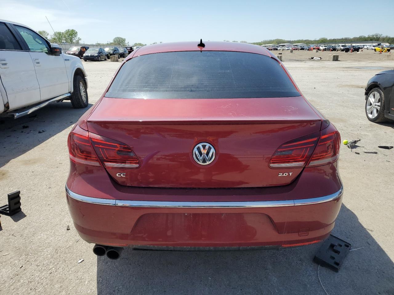 2014 Volkswagen Cc Sport VIN: WVWBN7AN6EE505161 Lot: 53515615