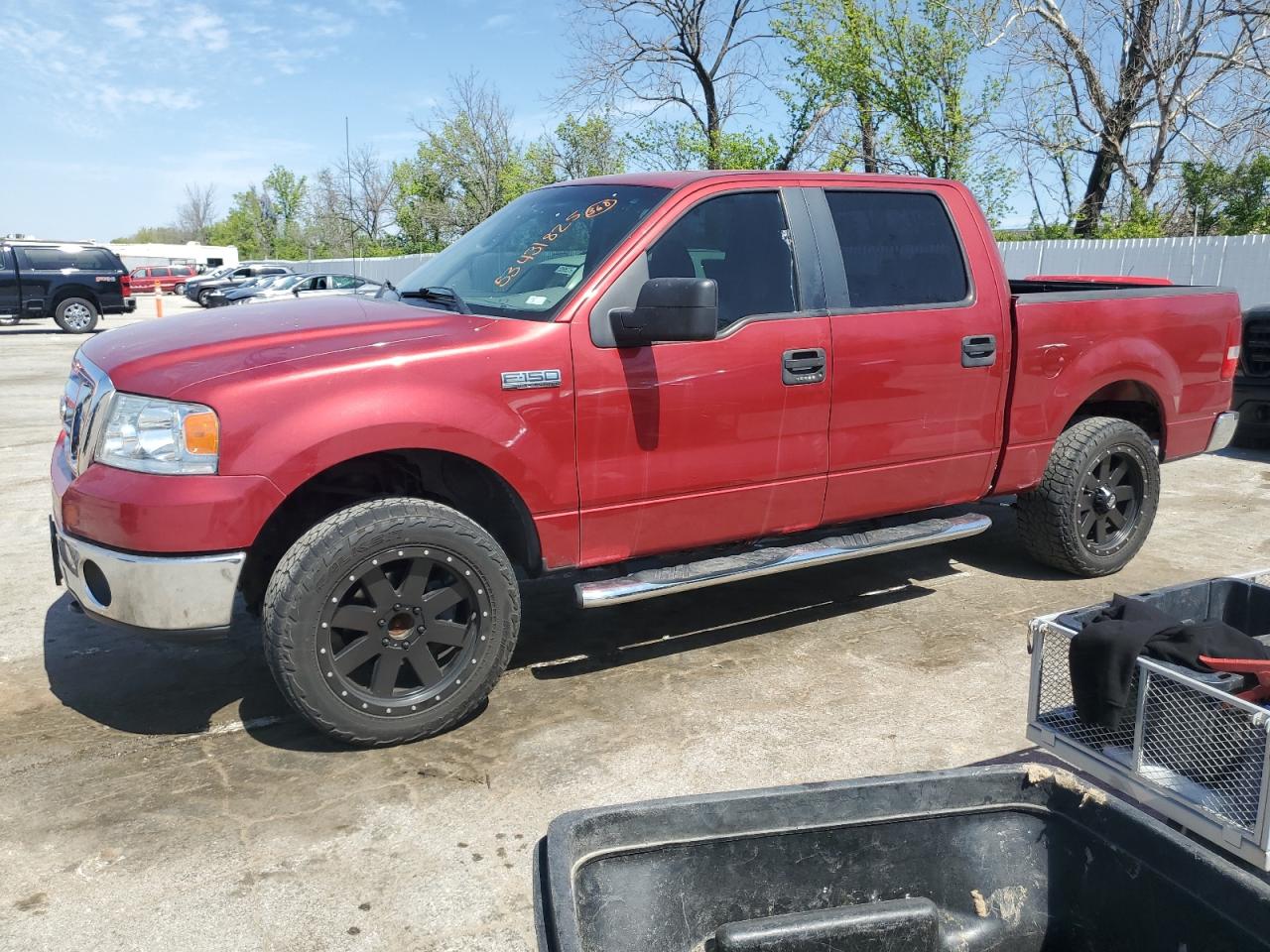 2008 Ford F150 Supercrew na sprzedaż w Bridgeton, MO - Front End