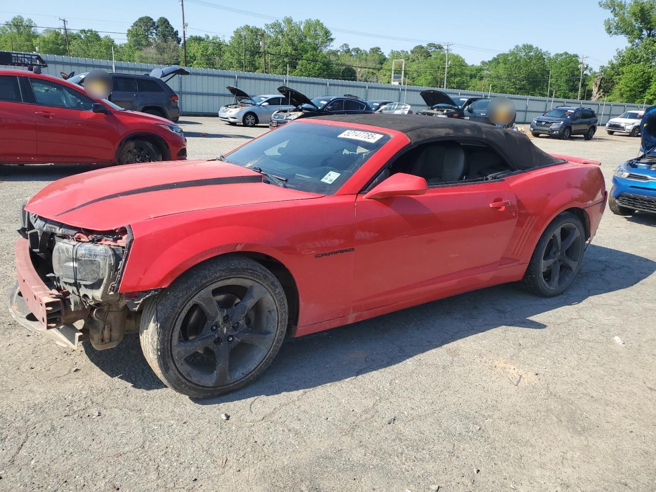 2015 Chevrolet Camaro Lt იყიდება Shreveport-ში, LA - Front End