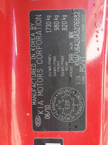 2010 KIA FORTE EX