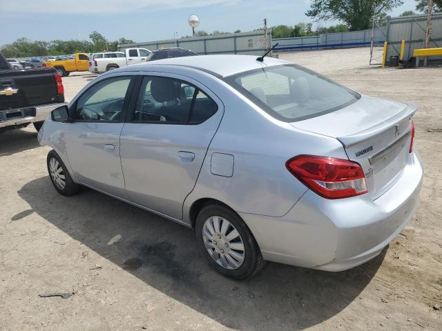 Sedans MITSUBISHI MIRAGE 2017 Silver